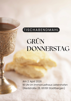 Gründonnerstag